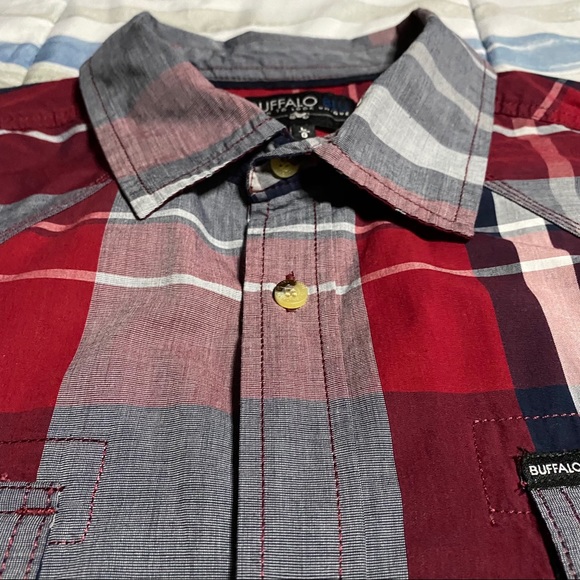 Buffalo Blu Casual Button-Down Shirt Men Size-L - Picture 5 of 11